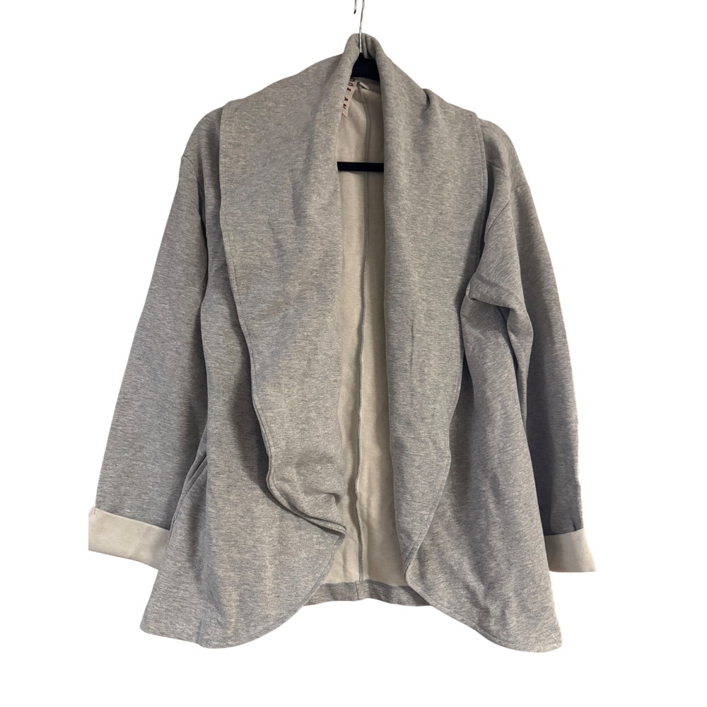 Anthro Dolan Left Coast Collection Open Front Shawl Collar Cardigan Jacket Med